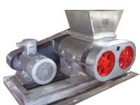 不銹鋼對輥破碎機(jī)的使用及注意事項